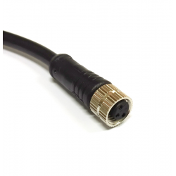 CABLE M8 FEMALE, 3 PINS,...