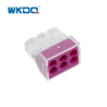 773-106   Conector push-in union 6 pins, 2.5mm²