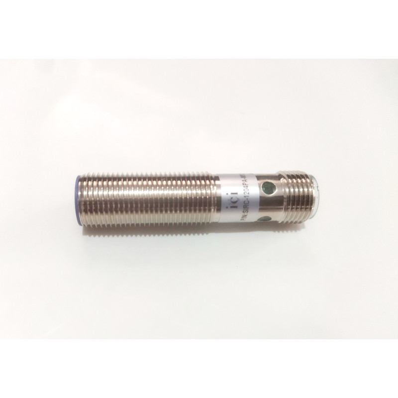 SIRC-1204PA-M12   Sensor inductivo M12, Sn:4mm, PNP, rasante, Q/D M12, NA, Corto