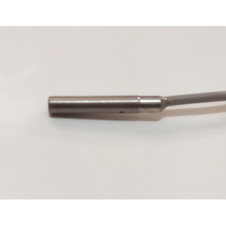 SIRC-0401NA-2M   Sensor inductivo M4, Sn:1mm,PNP, rasante, Cable 2m , NA, Corto