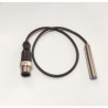 SIRL-0802NA-P12   Sensor inductivo  M8, Sn:2mm, NPN, rasante, pigtail M12, NA, largo