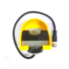 BCS60-PR-0.3M12-G Capacitive touch button, PNP, NA, 0.3m cable Q/D M12, with guard, red