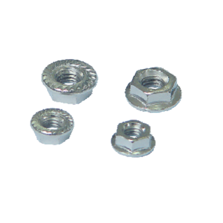 PAN5076   Tuerca M6 con brida de acero, usada con T-BOLT para perfil de aluminio
