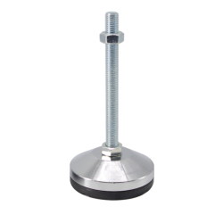 PAFM7491   pata niveladora Base+Pad 80mm diametro, M12*150mm