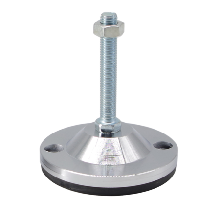 PAFM7506   Pata niveladora Base+Pad 100mm diametro, M12*120mm