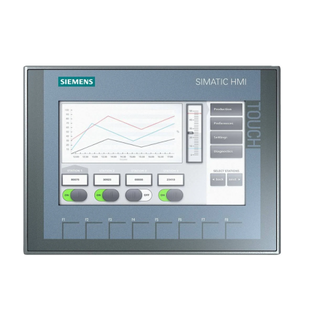 6AV2123-2GB03-0AX0   SIMATIC HMI, KTP700 Basic, Basic Panel, Manejo con teclado/táctil, pantalla TFT de 7", 65536 colores, Inter