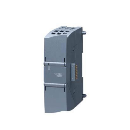 6ES7241-1AH32-0XB0   SIMATIC S7-1200, Comunication module CM 1241,  RS-232, Sub-D 9 poles. (male), Support Freeport.