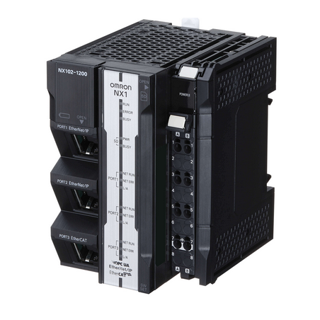 NX102-9020 CPU modular Sysmac NX1 con conectividad a bases de datos, 5 MB de programa y 33,5 MB de memoria de datos