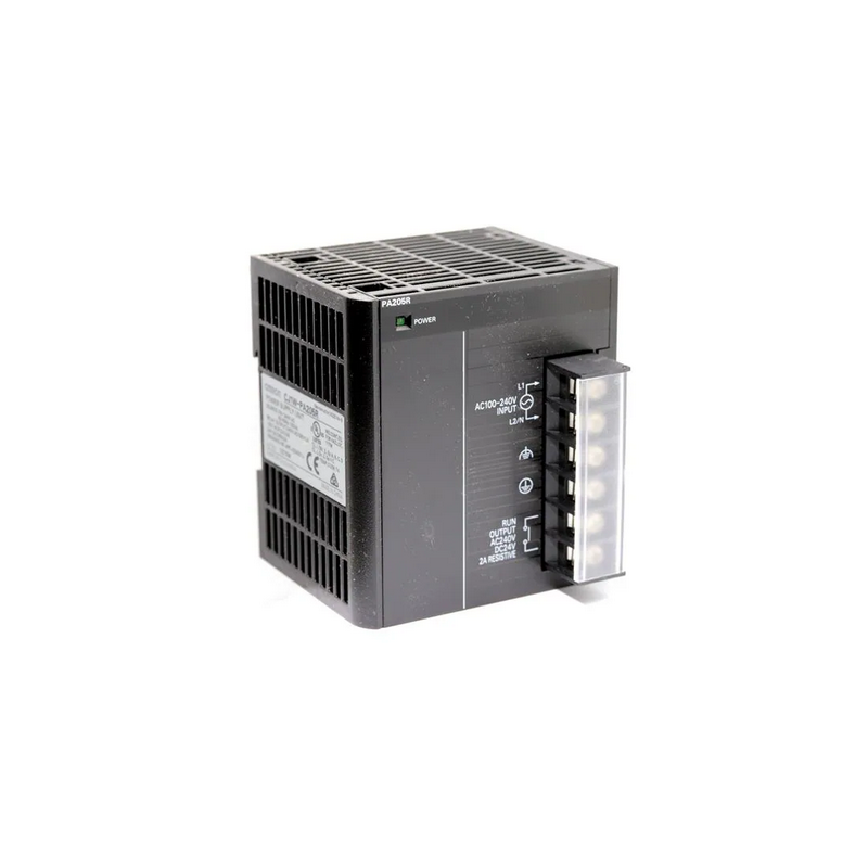 CJ1W-PA205R. Fuente de Alimentación 100 a 240Vca 5Vcc 5A Relé RUN 25W.