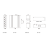 SE4-5TXm     Switch ethernet 5 puertos