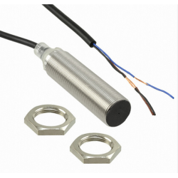 E2B-M18LS08-WP-C1 2M Inductivo M18 Largo Enrasado 8mm 3h NPN NA Cable 2m Lite.