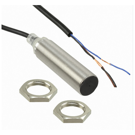 E2B-M18LS08-WP-C1 2M Inductive M18 Long Flush 8mm 3h NPN NA Cable 2m Lite.