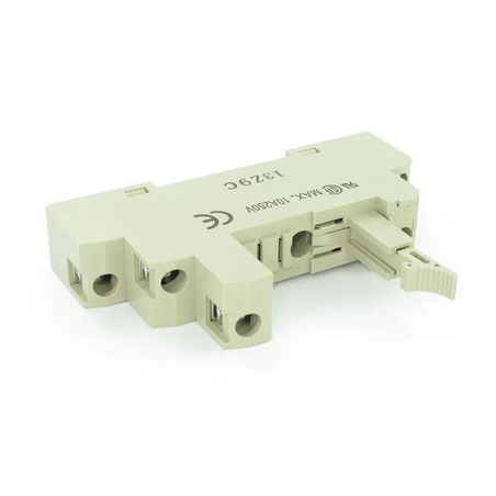 P2RF-05-E Female connector, surface/DIN rail mounting, 5 contacts, screw terminals.