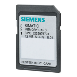6ES7954-8LE04-0AA0 Siemens SIMATIC S7 Memory Card compatible with S7-1x00 and SINAMICS CPUs