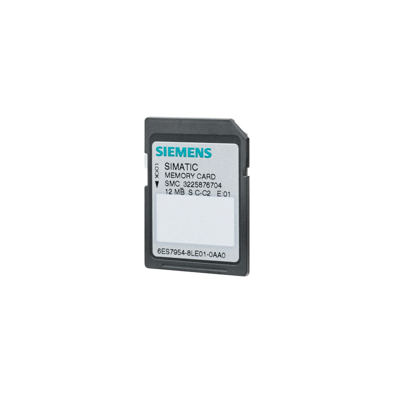 6ES7954-8LE04-0AA0 Siemens SIMATIC S7 Memory Card compatible with S7-1x00 and SINAMICS CPUs