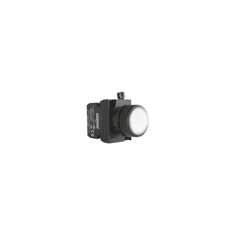 CP100DB White momentary plastic Push button, 1 N.O. contact CP100DB White momentary plastic Push button, 1 N.O. contact