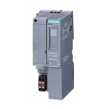6ES7155-6AU01-0BN0 SIMATIC ET 200SP, Módulo de interfaz PROFINET IM 155-6PN estándar, máx. 32 módulos de periferia,