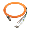 2090-CSBM1DE-14AFF09 2090 Series Single Motor Cable