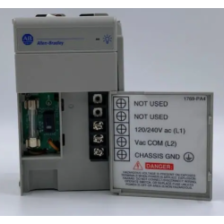 1769-PA4 Fuente de alimentación, rango de voltaje de entrada: 120 / 240V AC 47-63Hz