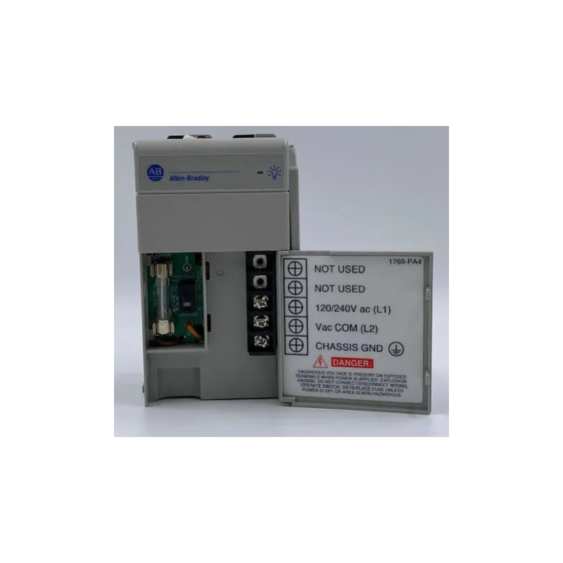 1769-PA4 Fuente de alimentación, rango de voltaje de entrada: 120 / 240V AC 47-63Hz