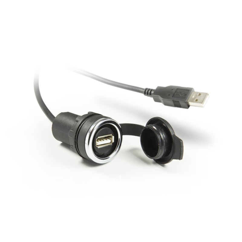 BUSB  Conector USB para panel, con cable 1.5mts, a USB