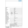 CP101S30   Selector plastico 3 posiciones,+2 contactos NA  enclavados