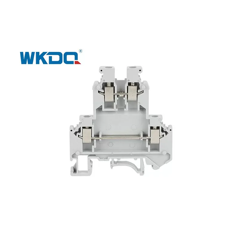 JUKK 3   Clema doble nivel 2.5mm, tipo tornillo.  L57/H62/W5.2 mm