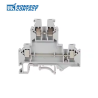 JUKKB 3   Double level Screw type terminal block 2.5mm, L68/H62/W5.2 mm