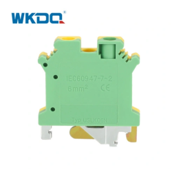JUSLKG 3N  Ground terminal block L42.5/H46.2/W5.2, green/yellow