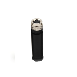 CDCH-M8R3P    M8 female field connector, straight 3 pins
