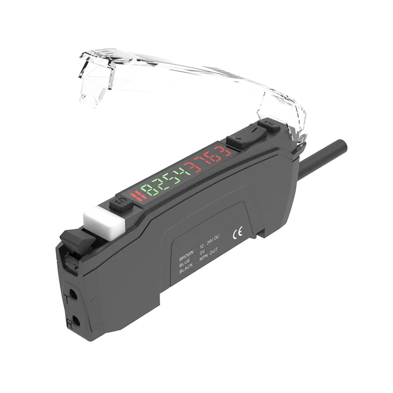 AFD-1P2M Amplificador digital de fibra, PNP, cable 2mts, detec. color AFD-1P2M Amplificador digital de fibra, PNP, cable 2mts, detec. color