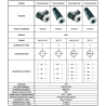 CDCH-M12A4P    M12 female field connector, angled 4 pins, PG9