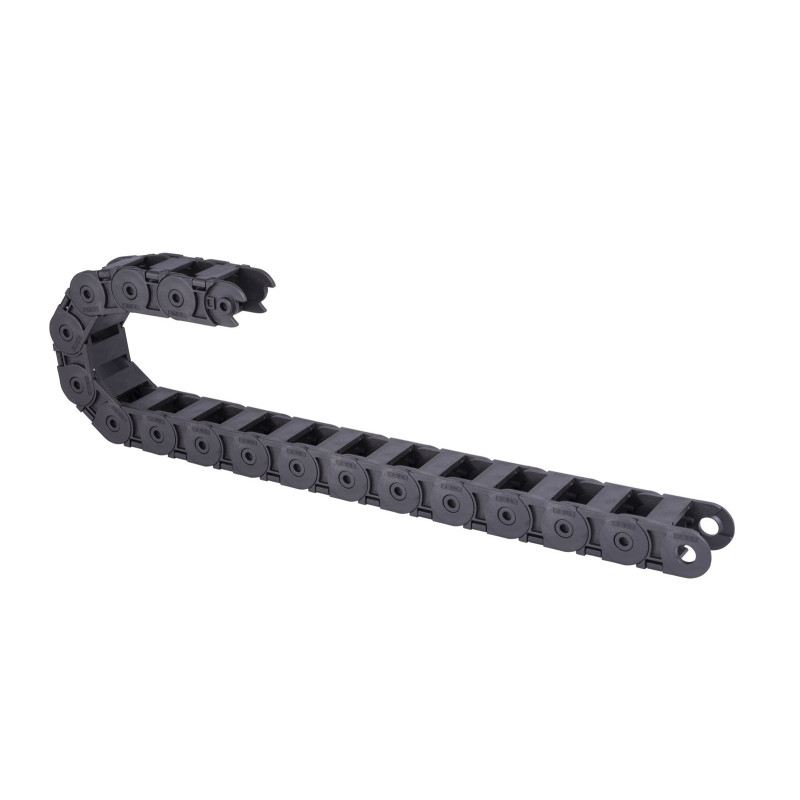 HKP020025R3A    Cadena plastica para cables 20H x 25W, radio 40mm, 1mt