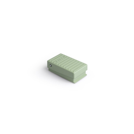PDA1 Electric midi pedal, aluminum, 1 N.O. contact, green