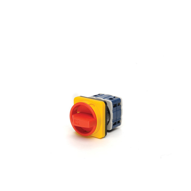 PSA025AK942E    Interruptor de seguridad para panel, 25A, on-off, 3P+1N Rojo