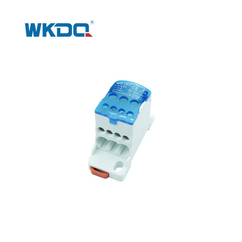 UKK 80A Bloque de distribucion 80A, in 1*16mm², out 4*6mm²-2*16mm² UKK 80A Bloque de distribucion 80A, in 1*16mm², out 4*6mm²-2*16mm²
