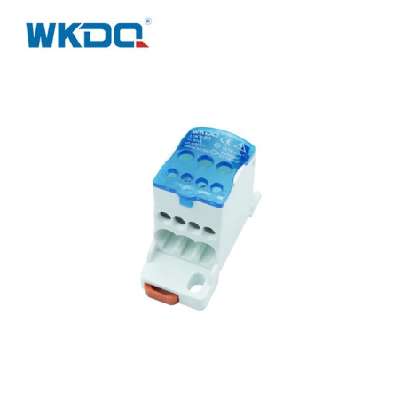 UKK 80A   Bloque de distribucion 80A, in 1*16mm², out 4*6mm²-2*16mm²