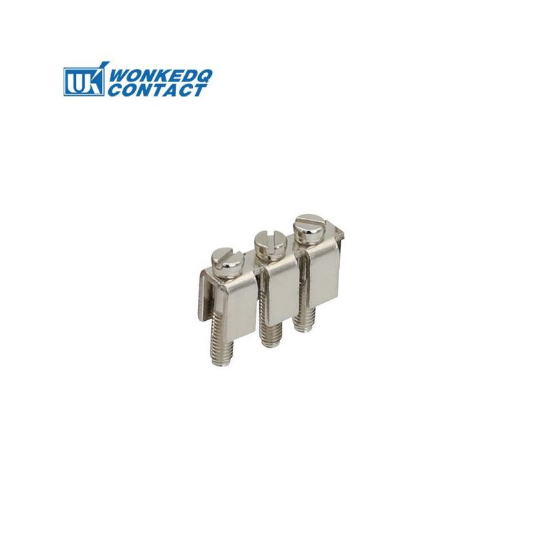 JFBI 3-6 Screw type connection bridge for JUK 5 terminal, 3 stations